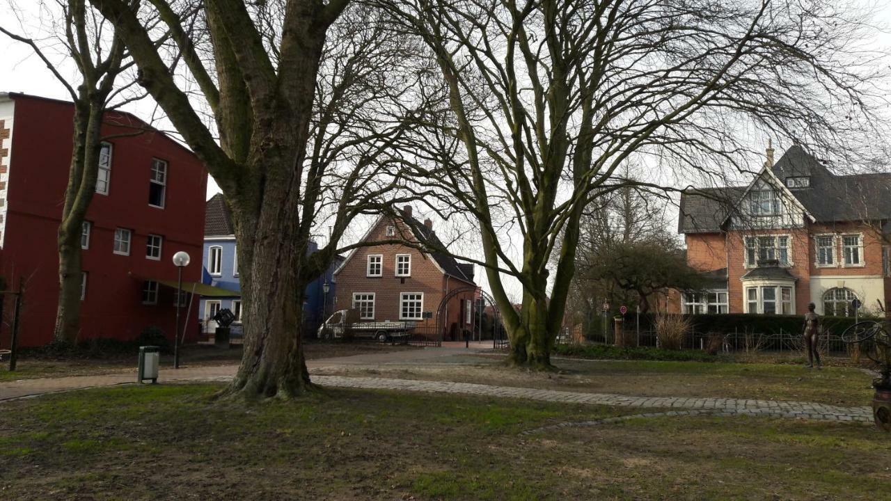 Апартаменты Haus Am Hafen Леер Экстерьер фото